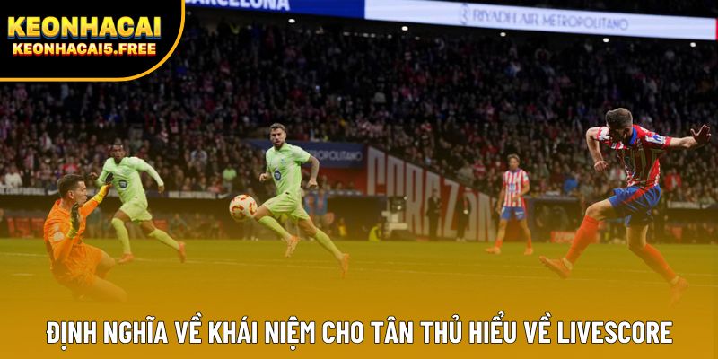 Định nghĩa về khái niệm cho tân thủ hiểu về Livescore